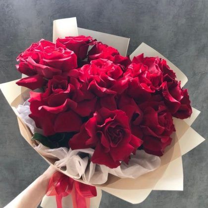 Ramo de rosas San Valentín