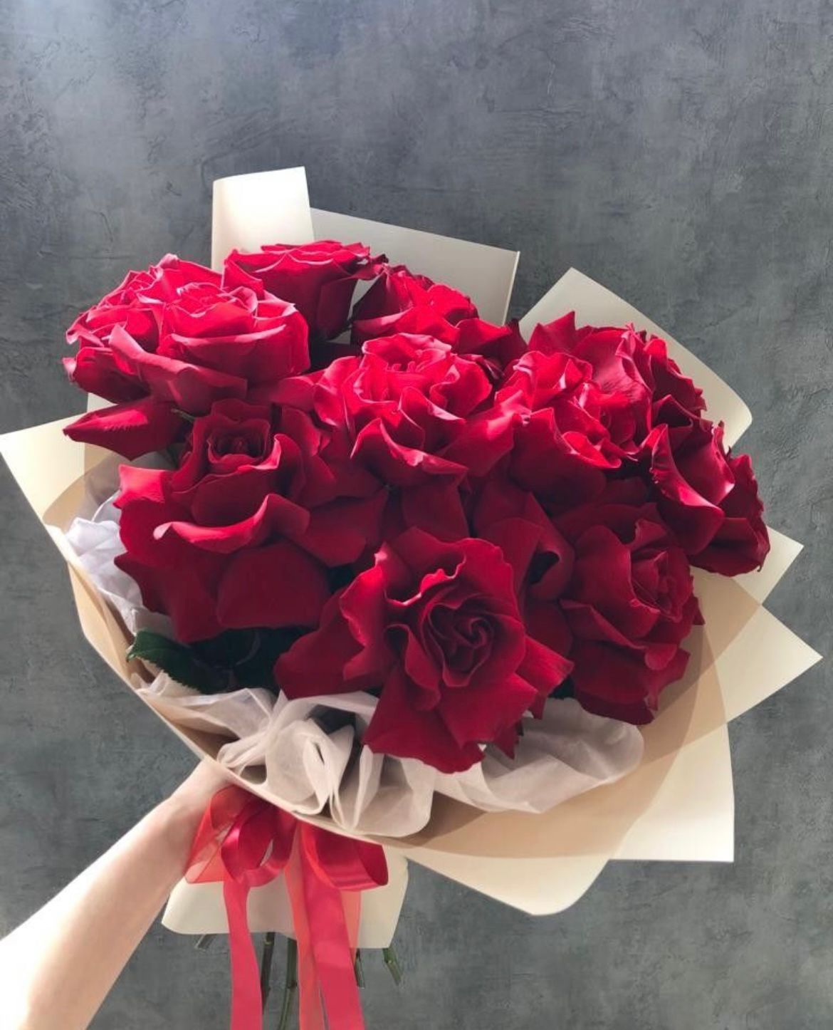 Ramo de rosas San Valentín