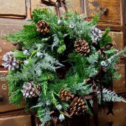 Corona de Navidad "Dark pine"