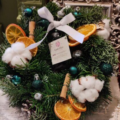 Corona de Navidad "Cozy Christmas"